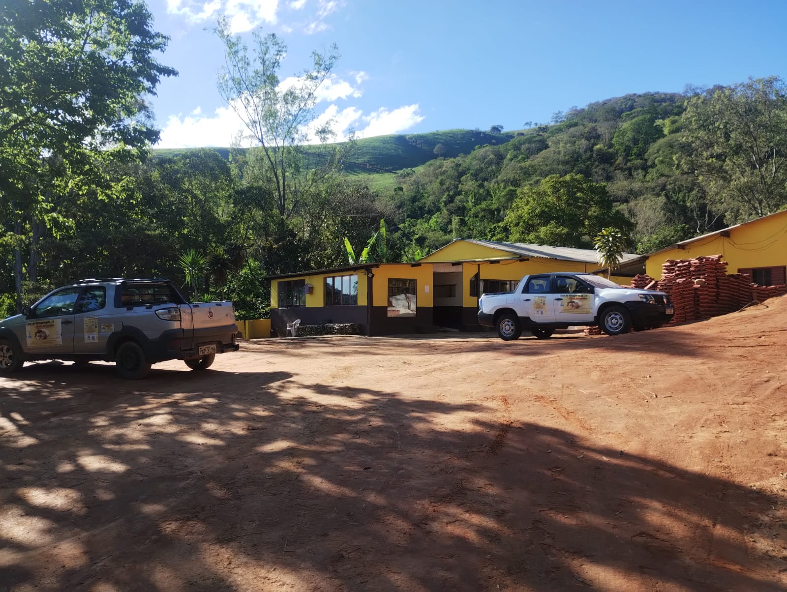 Frente da clínica